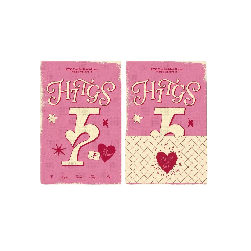 Hitgs - 1st Mini Album Things we love : I POCA Album version - Image 2