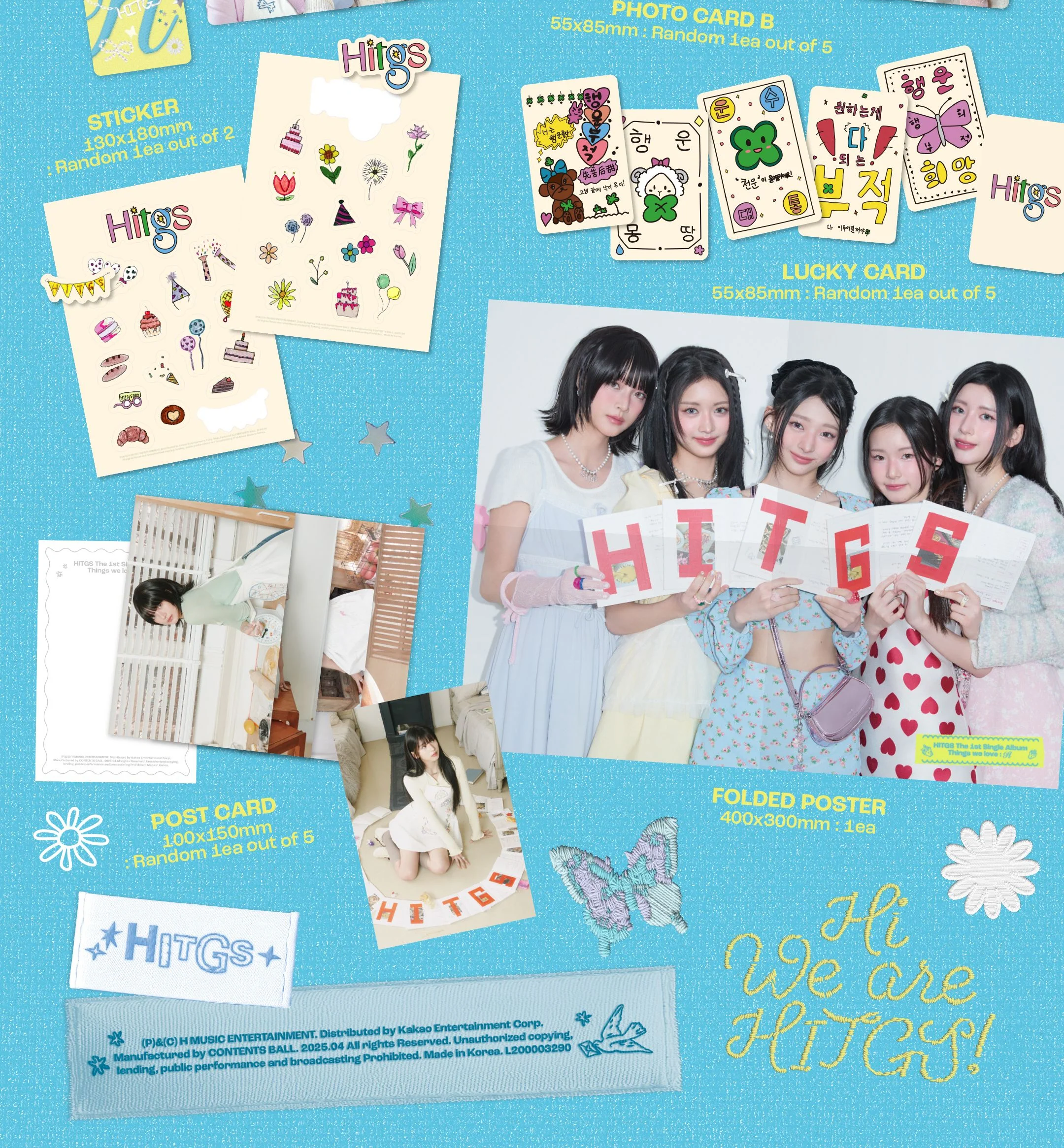 Hitgs - 1st Single Album Things we love : H CD - Image 7