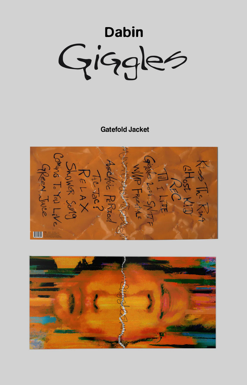 HONG DA BIN - Giggles [LP] Random ver. - Image 2