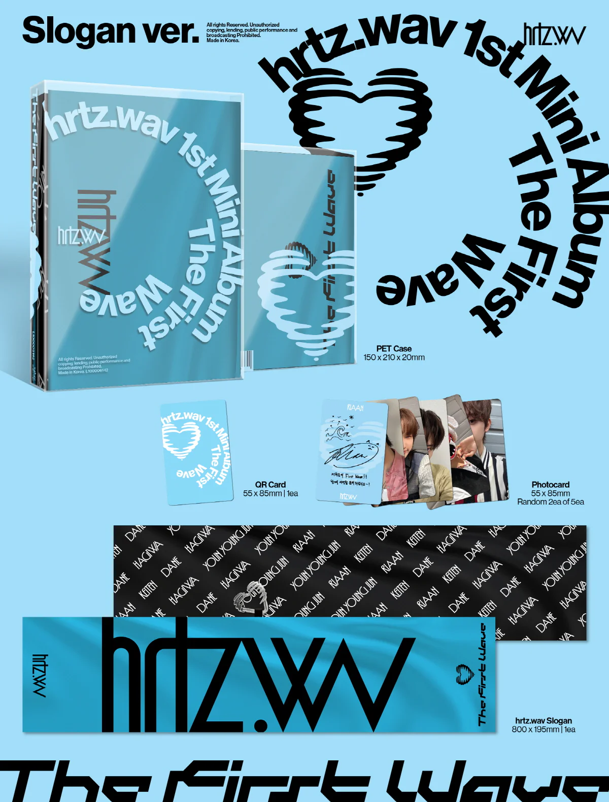 hrtz.wav - 1st Mini Album The First Wave Slogan version - Image 2