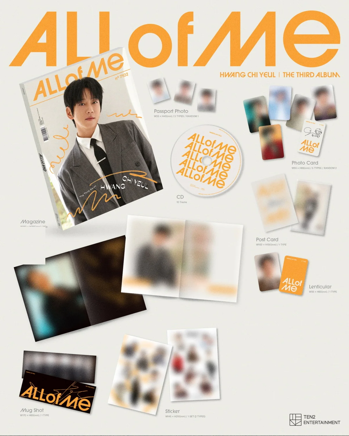 Hwang Chi Yeul - ALL OF ME (Vol.3) Album - Image 2