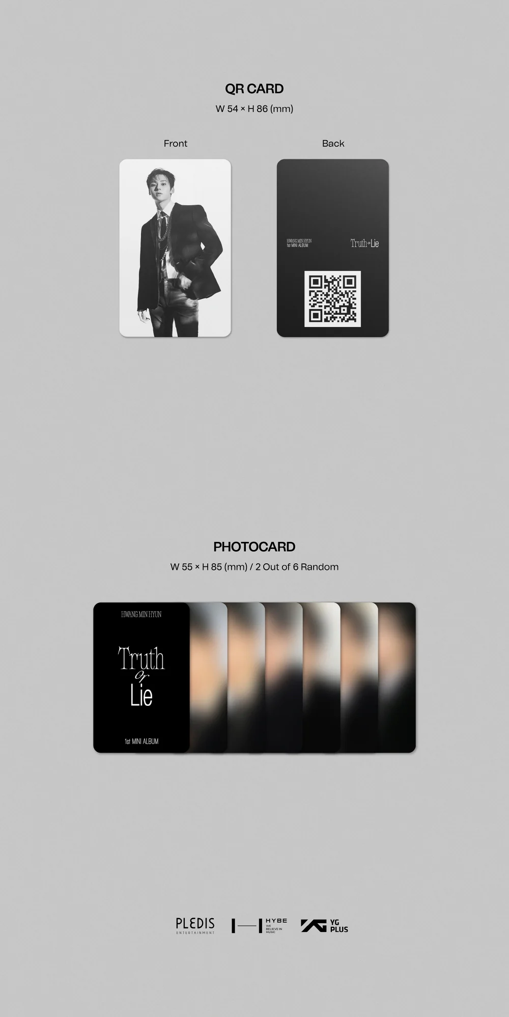 HWANG MIN HYUN NU'EST - 1st Mini Album Truth or Lie [Weverse Albums ver.] - Image 4