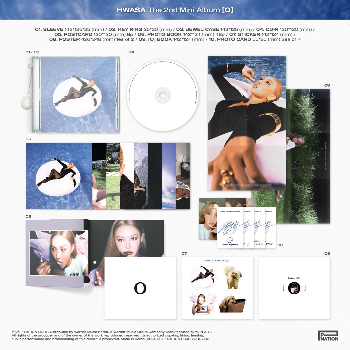 HWASA Mamamoo - 2nd Mini Album O CD+Extra Photocards Set - Image 2
