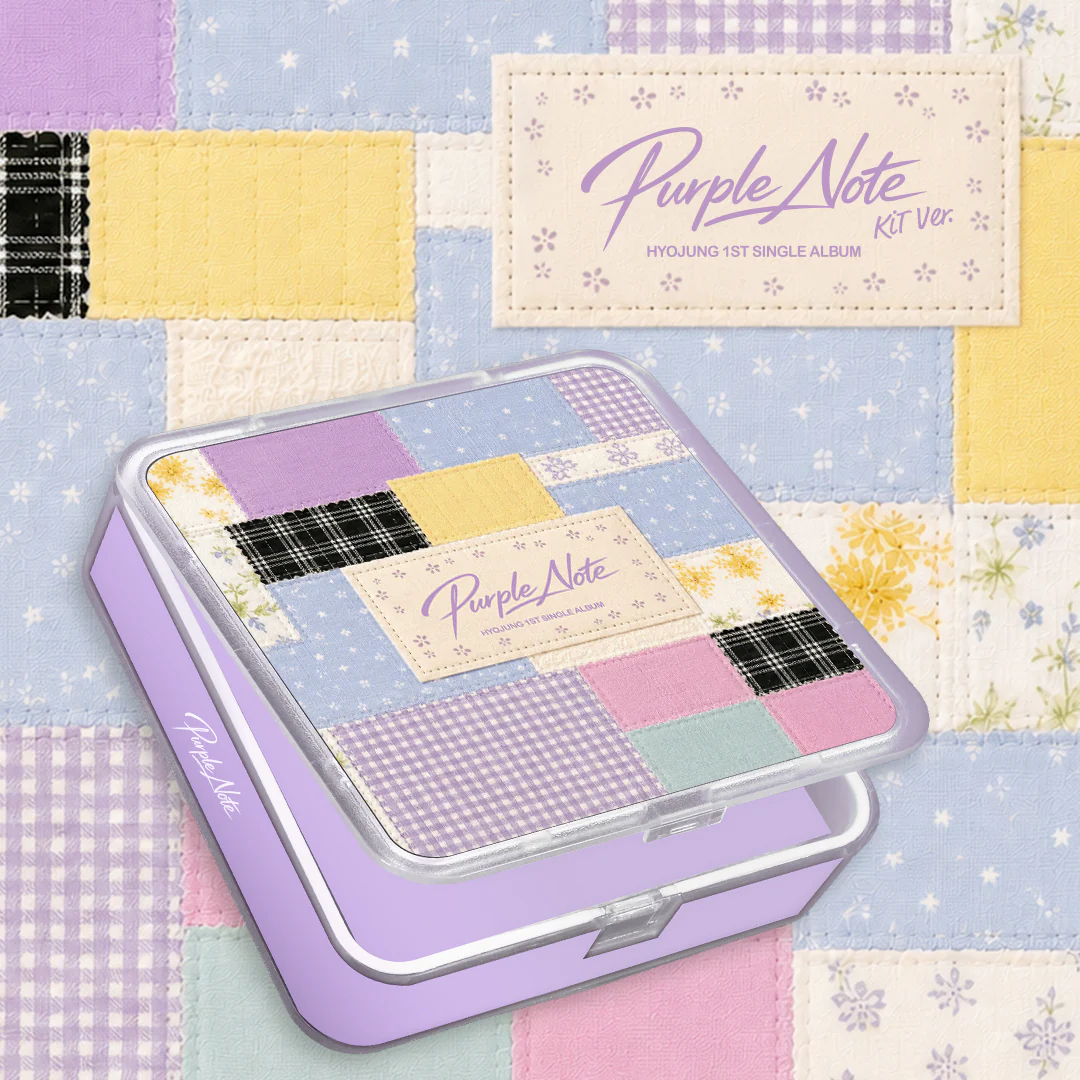 Hyojung Oh My Girl - 1st Single Album Purple Note Kit ver.