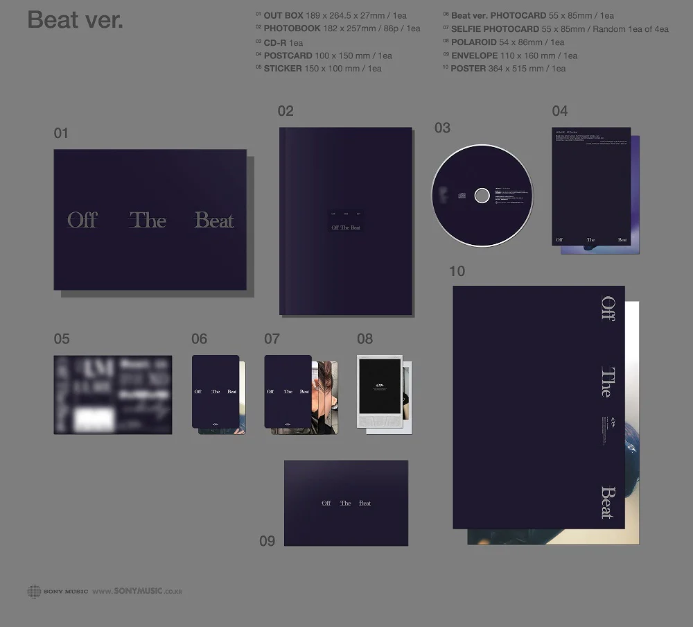 I.M IM - 3rd EP Off The Beat Photobook version CD - Image 3