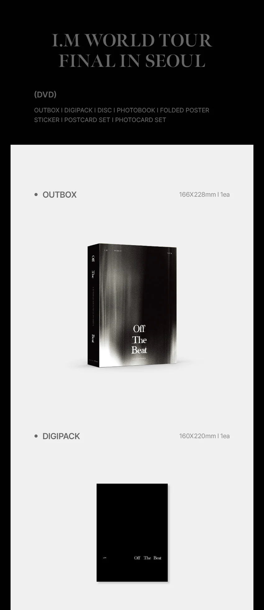 I.M WORLD TOUR [Off The Beat] FINAL IN SEOUL DVD - Image 2