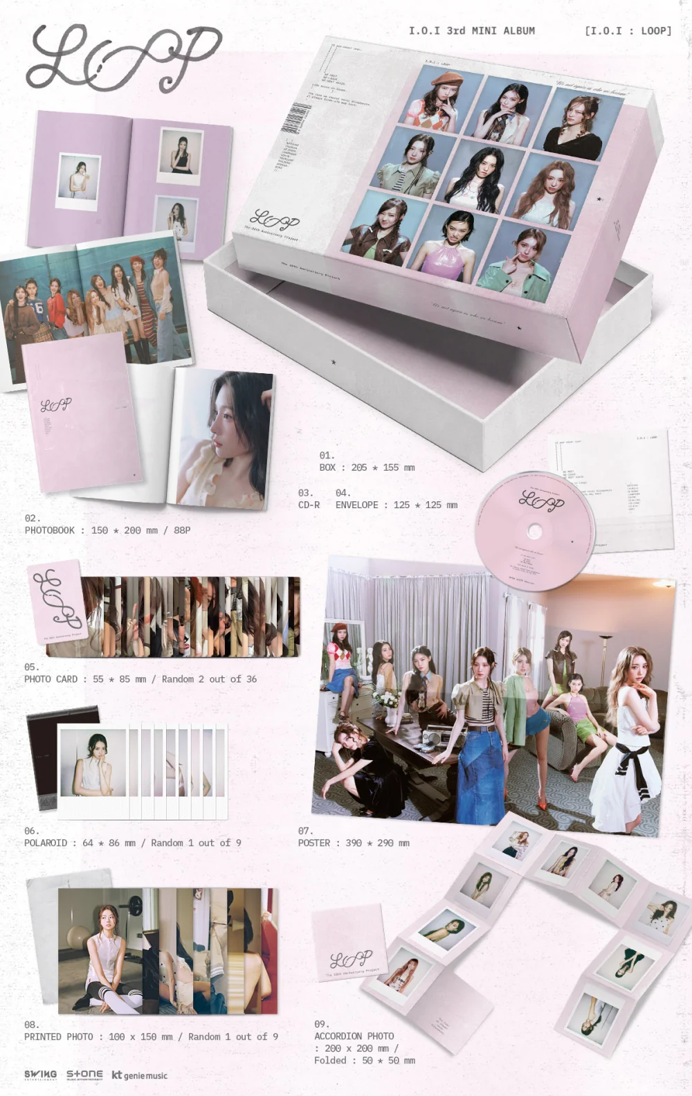 I.O.I - 3rd Mini Album I.O.I : LOOP - Image 2