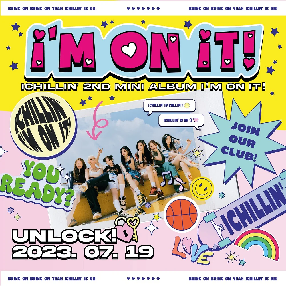 ICHILLIN' - 2nd Mini Album I'M ON IT! CD