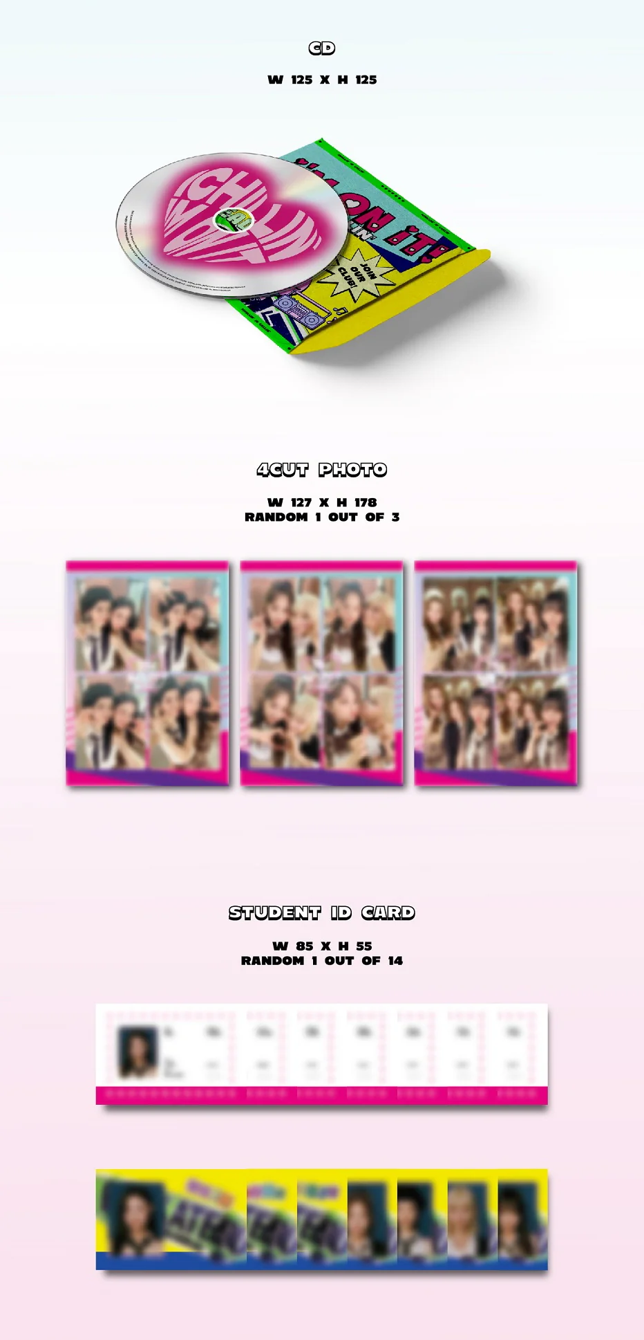 ICHILLIN' - 2nd Mini Album I'M ON IT! CD - Image 4