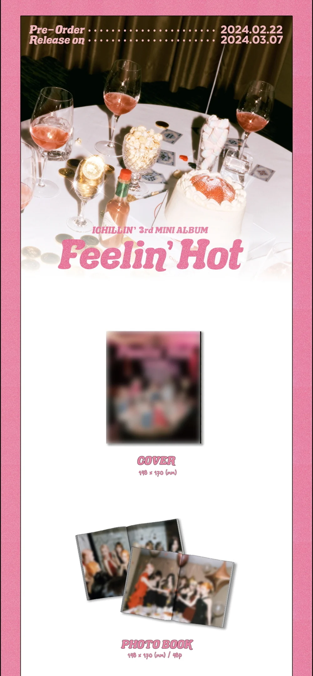 ICHILLIN' - 3rd Mini Album Feelin' Hot - Image 2