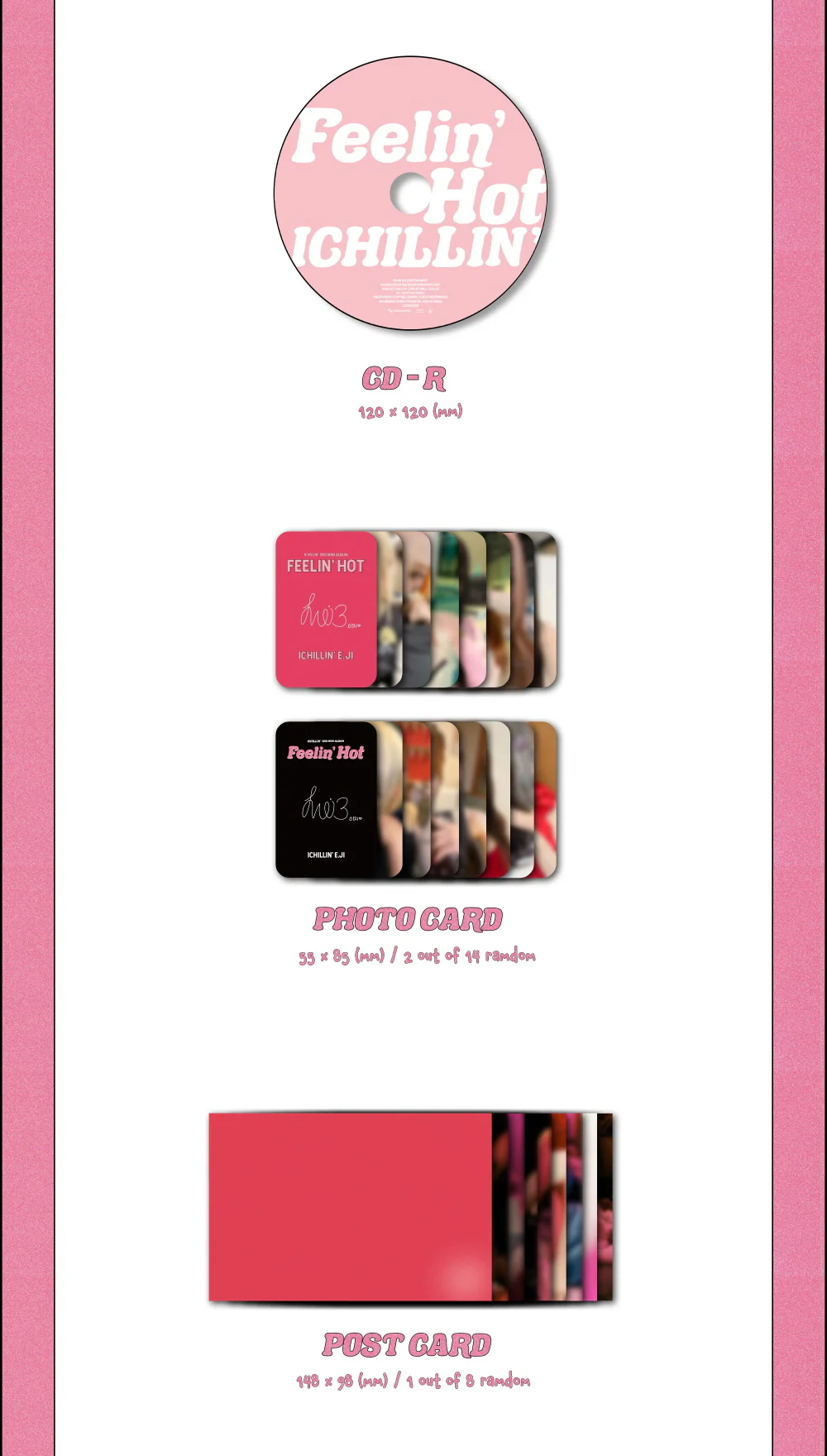 ICHILLIN' - 3rd Mini Album Feelin' Hot - Image 3