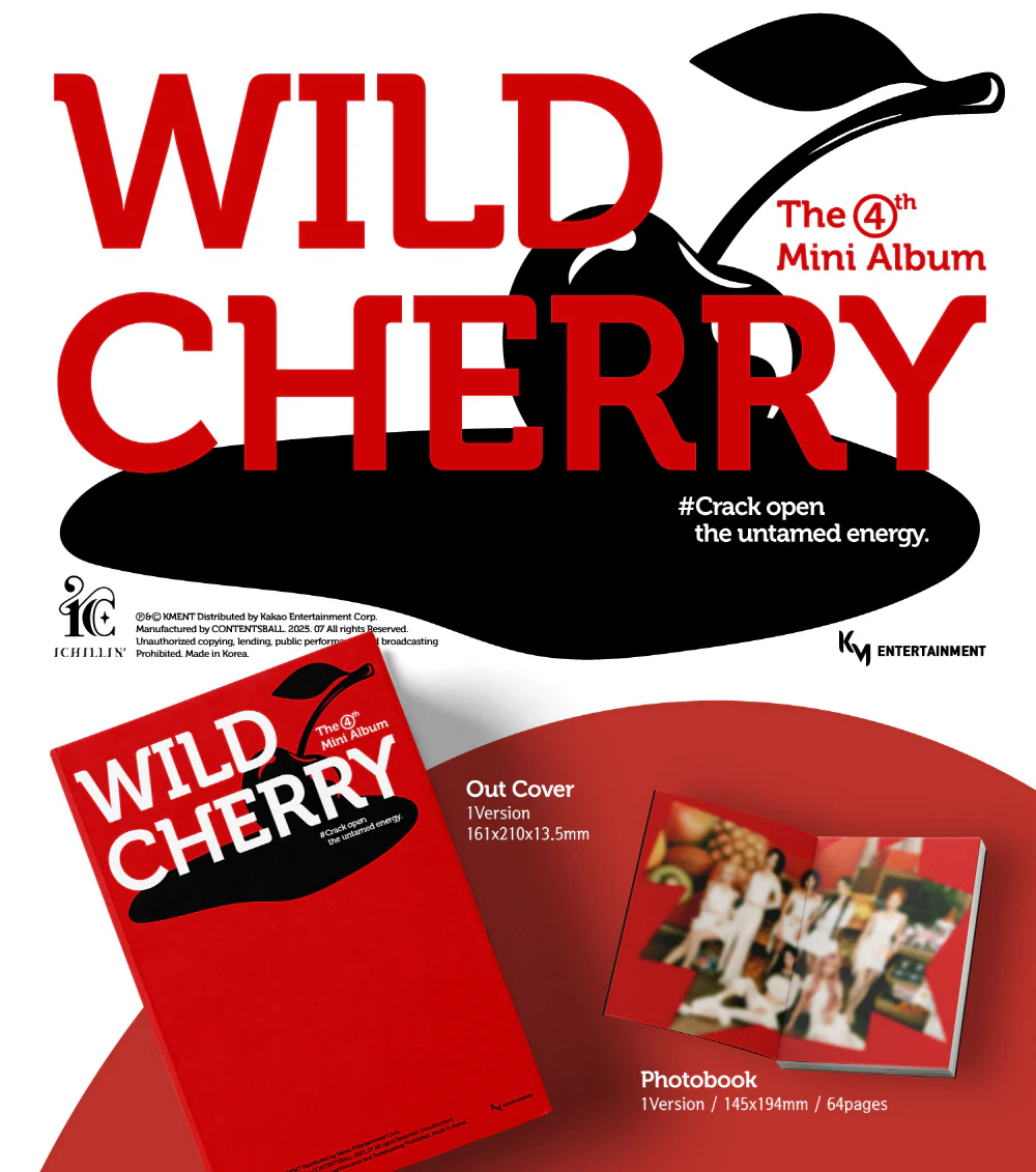 ICHILLIN' - 4th Mini Album WILD CHERRY - Image 2
