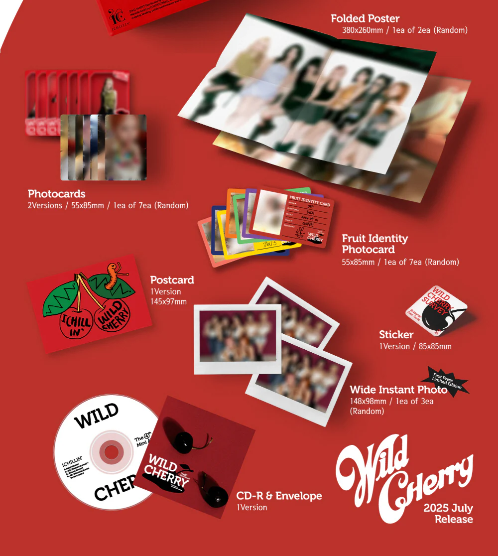 ICHILLIN' - 4th Mini Album WILD CHERRY - Image 3