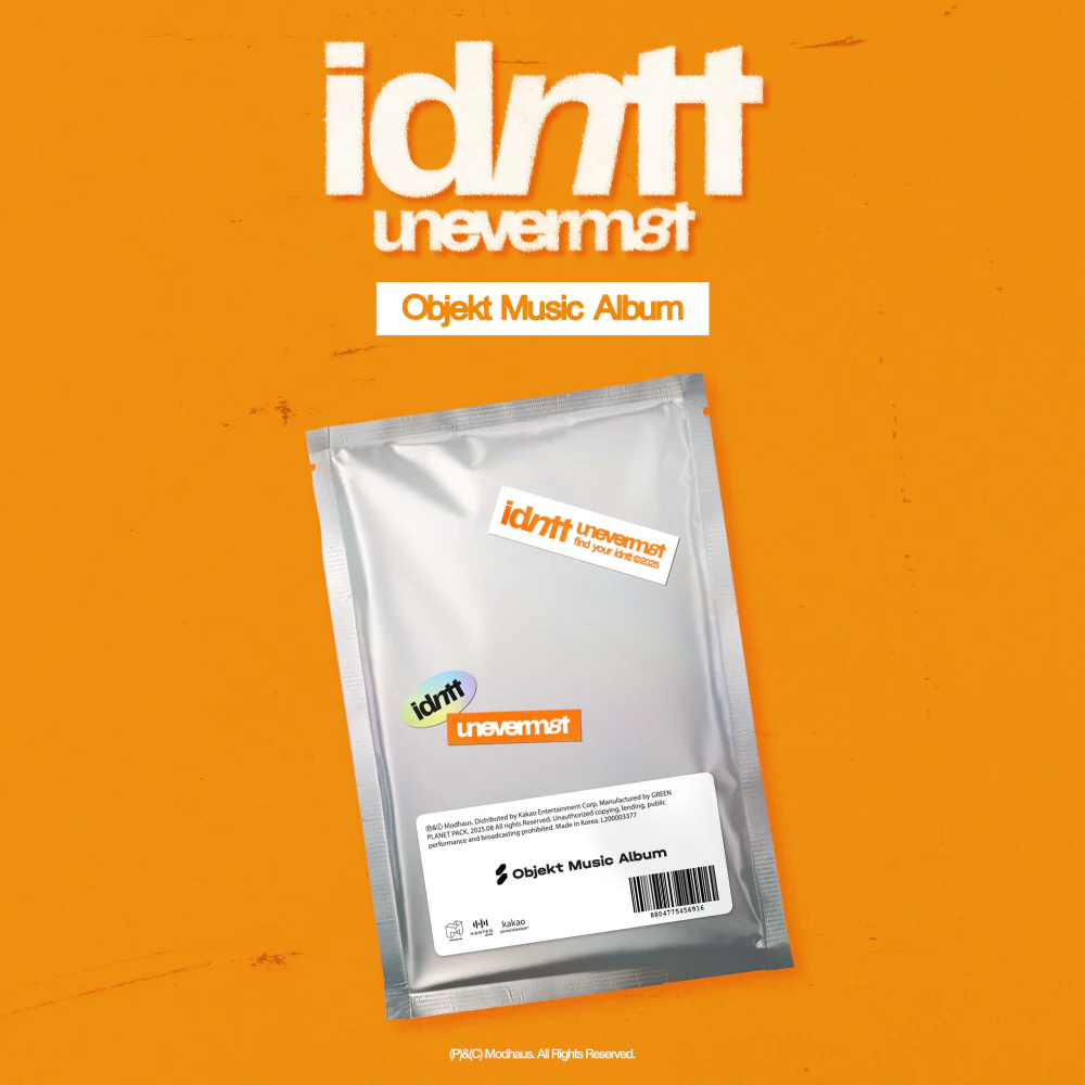 idntt - 1st Mini Album unevermet Objekt Music Album version