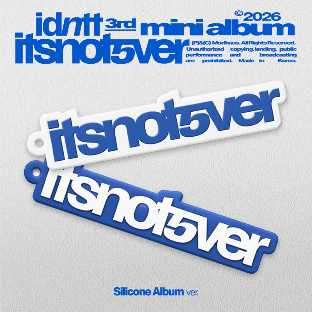 Idntt - 3rd Mini Album itsnotover Silicone Album