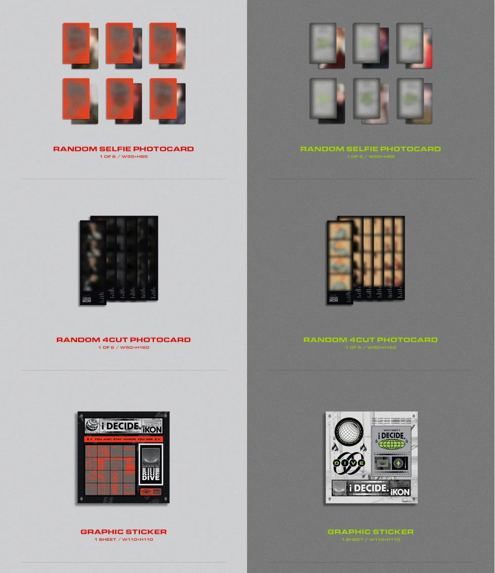 iKON - 3rd Mini Album i DECIDE (Random ver.) CD - Image 4