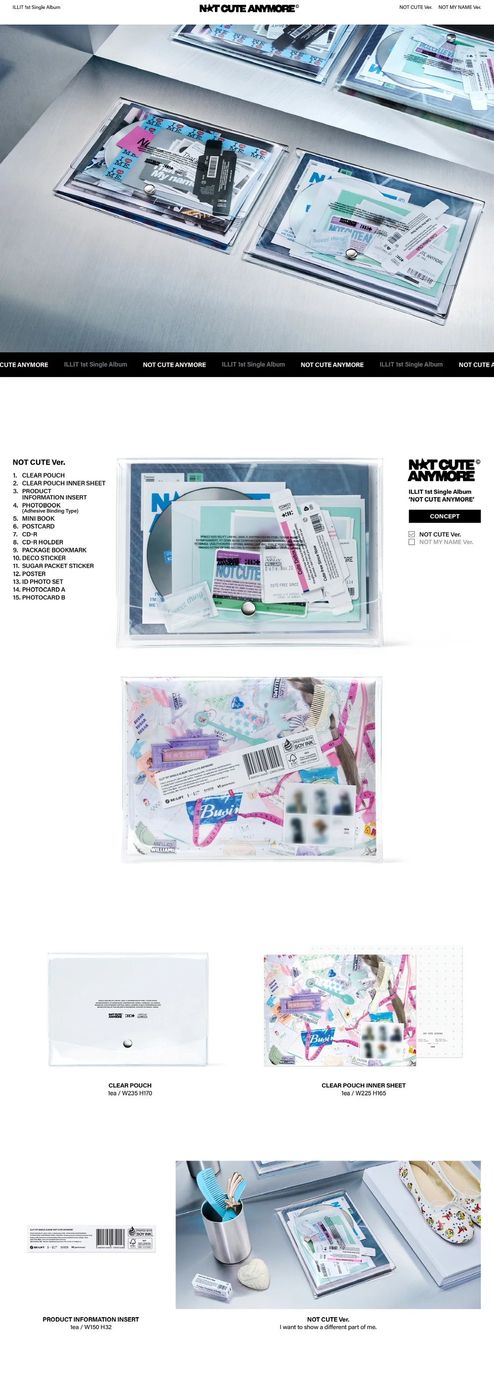 ILLIT - 1st Single Album NOT CUTE ANYMORE - Image 2