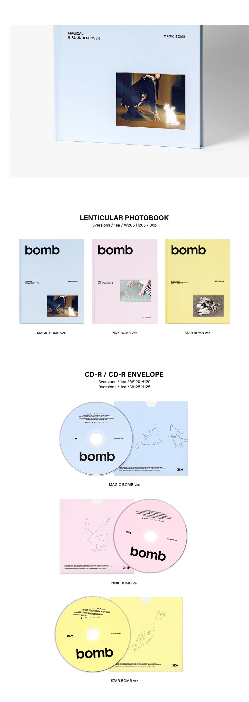 ILLIT - 3rd Mini Album bomb CD - Image 3