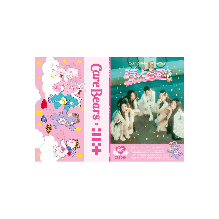 Illit - Japan 1st Single Album 時よ止まれ Toki Yo Tomare Care Bears Collaboration Limited Edition CD
