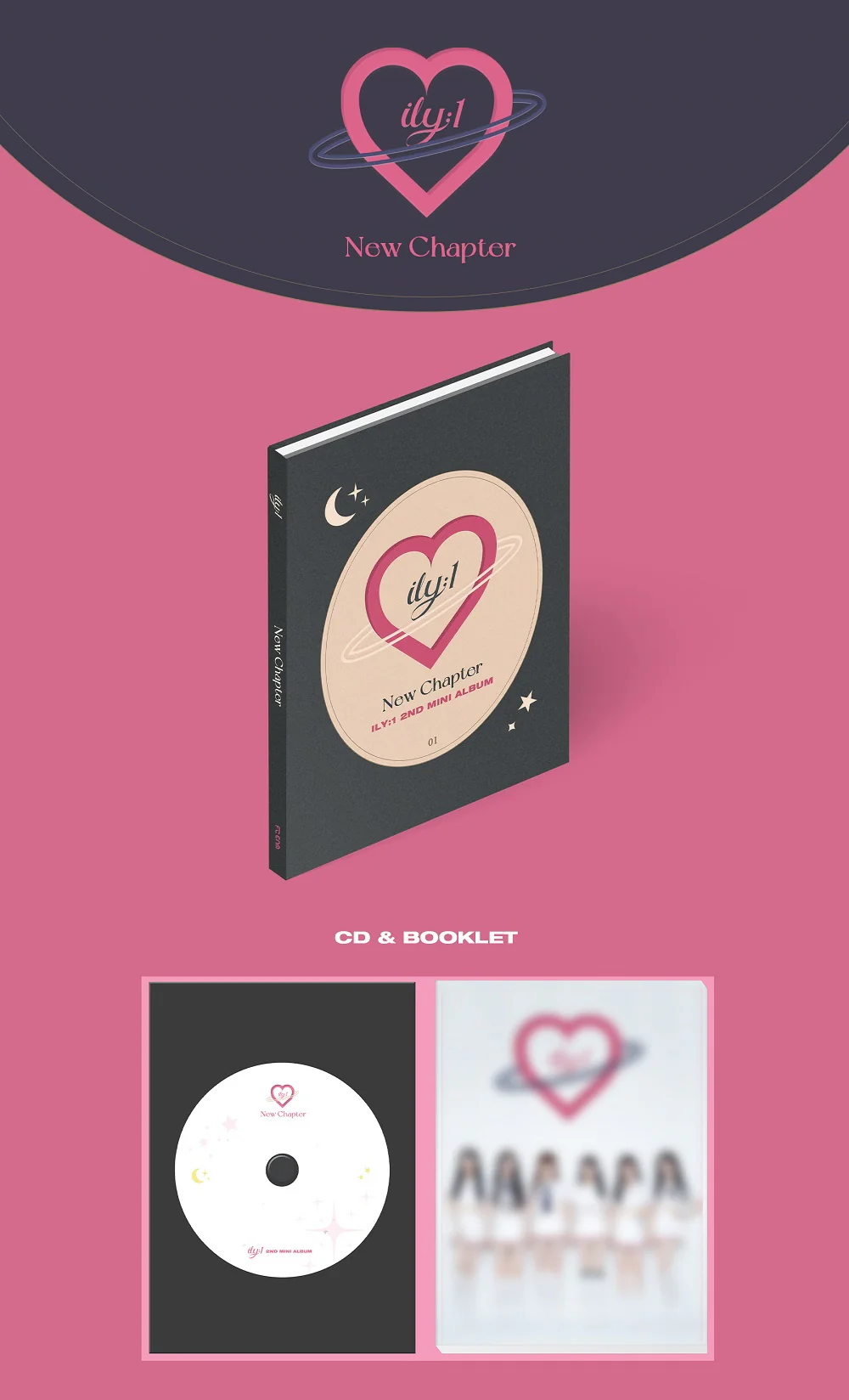 ILY:1 ILY1 - 2nd Mini Album New Chapter CD - Image 2