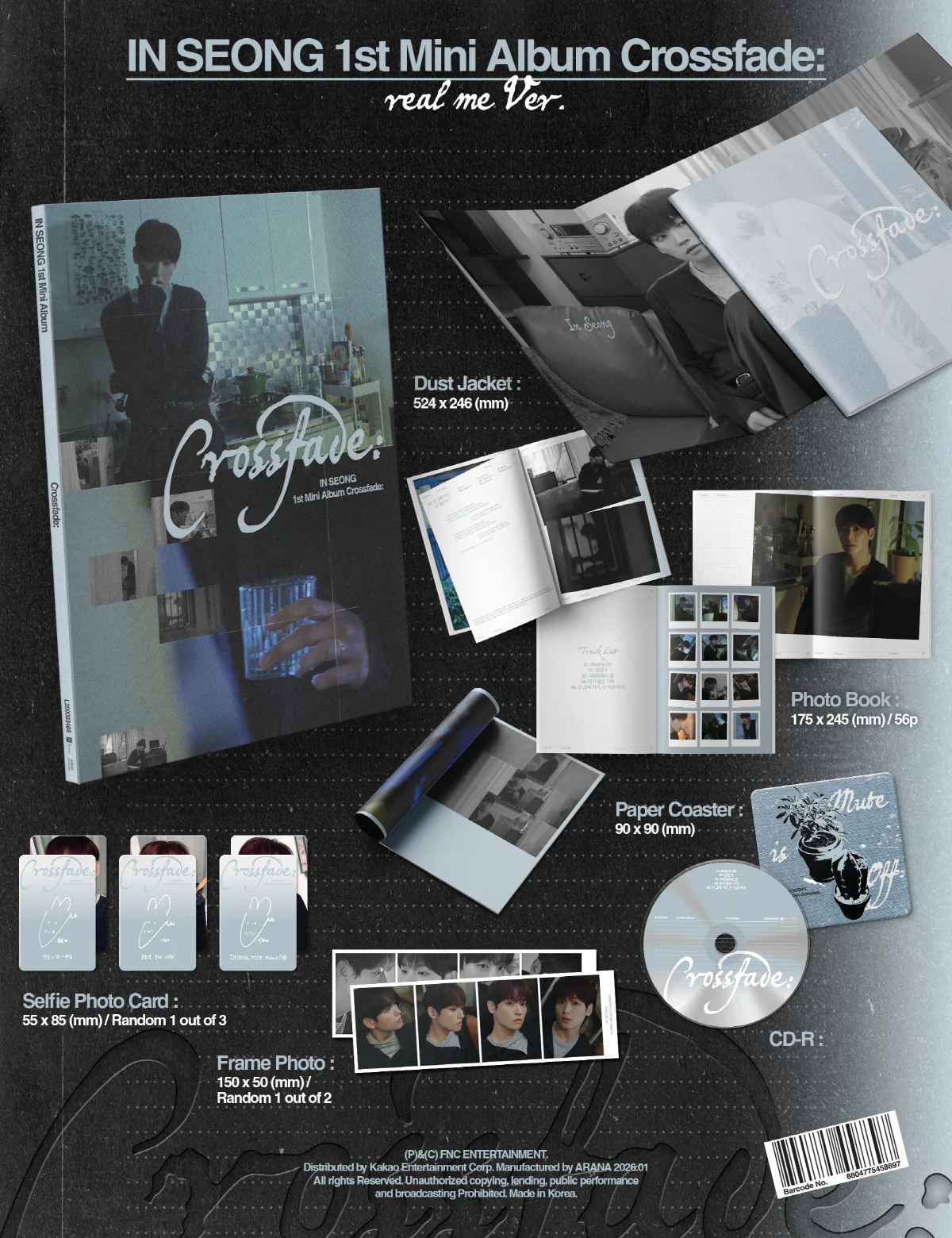 IN SEONG - 1st Mini Album Crossfade: - Image 2