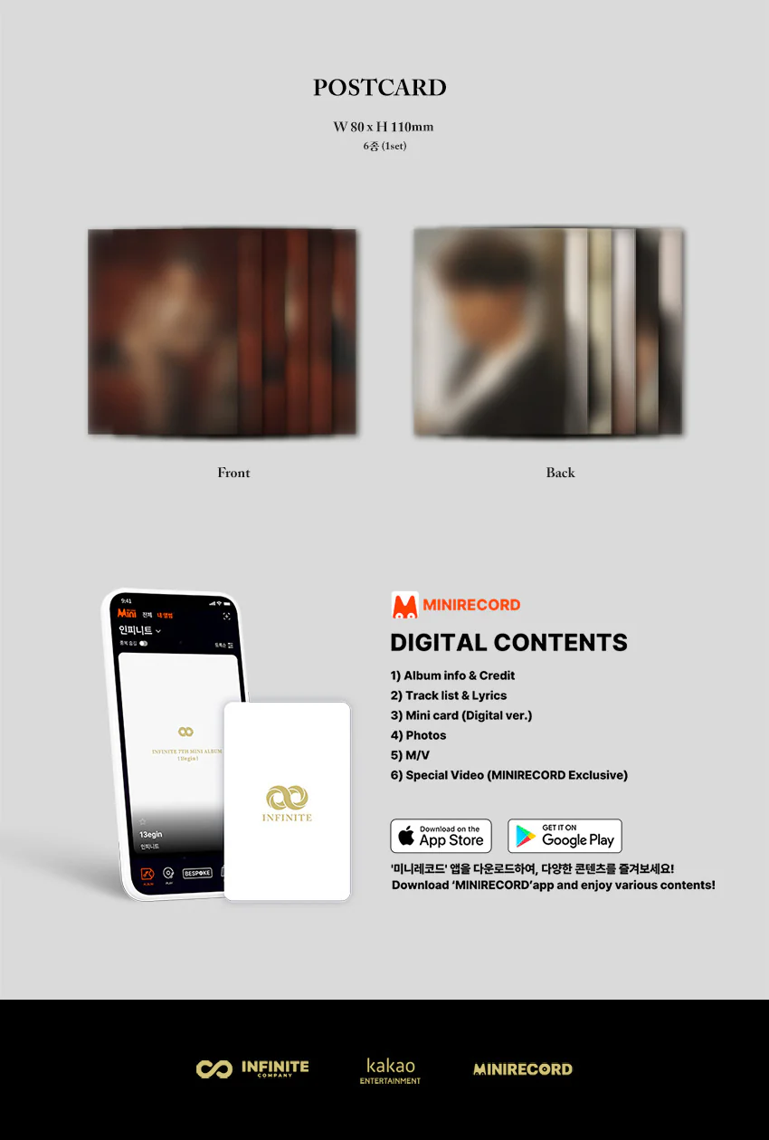 INFINITE - 7th Mini Album 13egin Platform ver. - Image 4