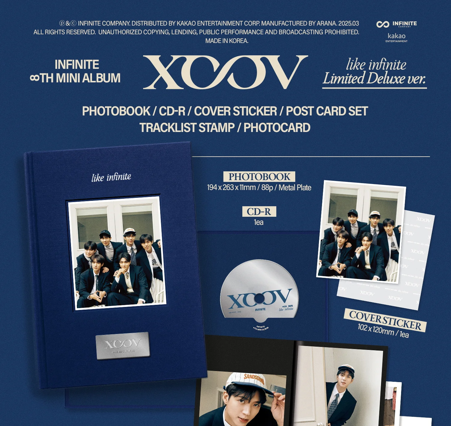 INFINITE - LIKE INFINITE [Limited Deluxe ver.] Album - Image 2