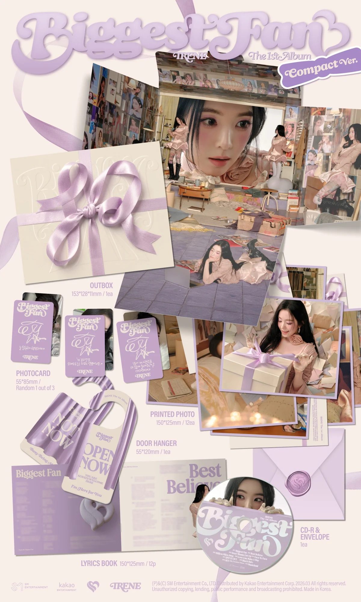 IRENE - 1st Album Biggest Fan [Compact Ver.] - Image 2