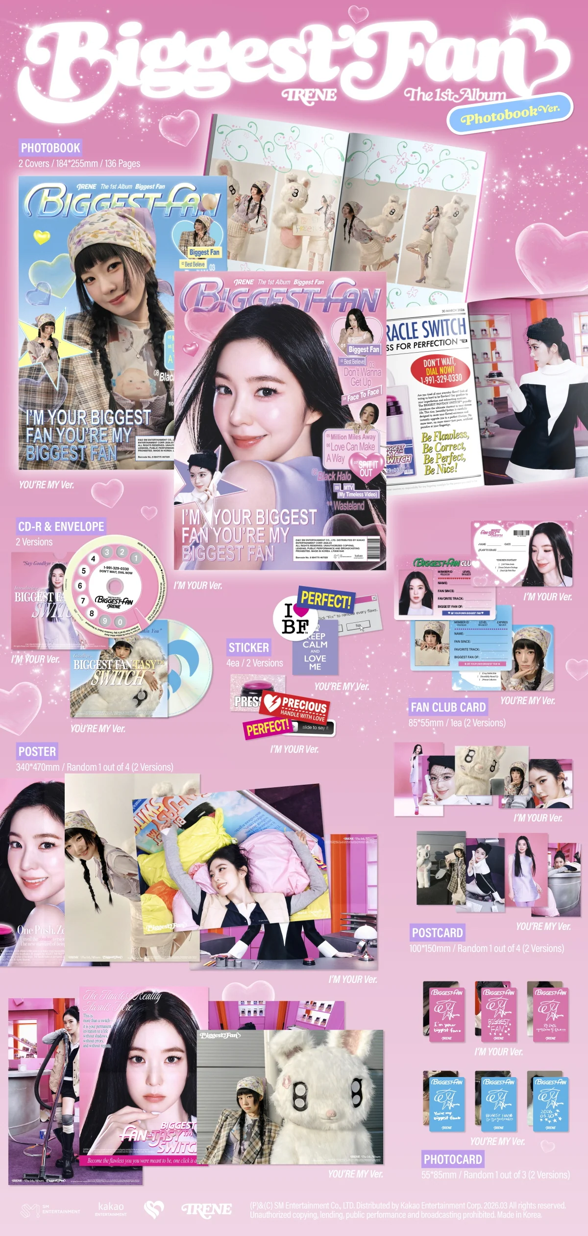 IRENE - 1st Album Biggest Fan [Photobook Ver.] - Image 2