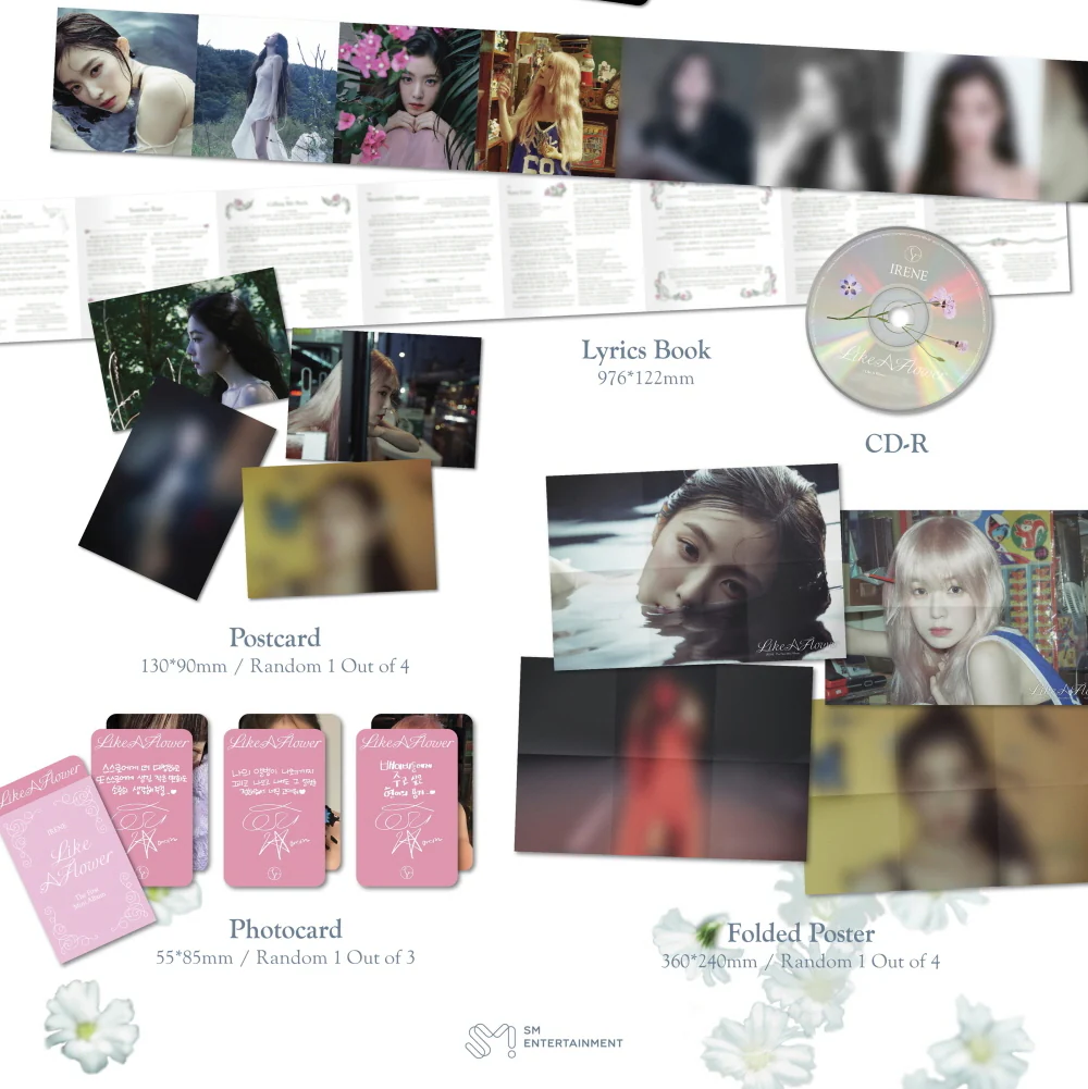 IRENE Red Velvet - Like A Flower [Case Ver.] Album - Image 3