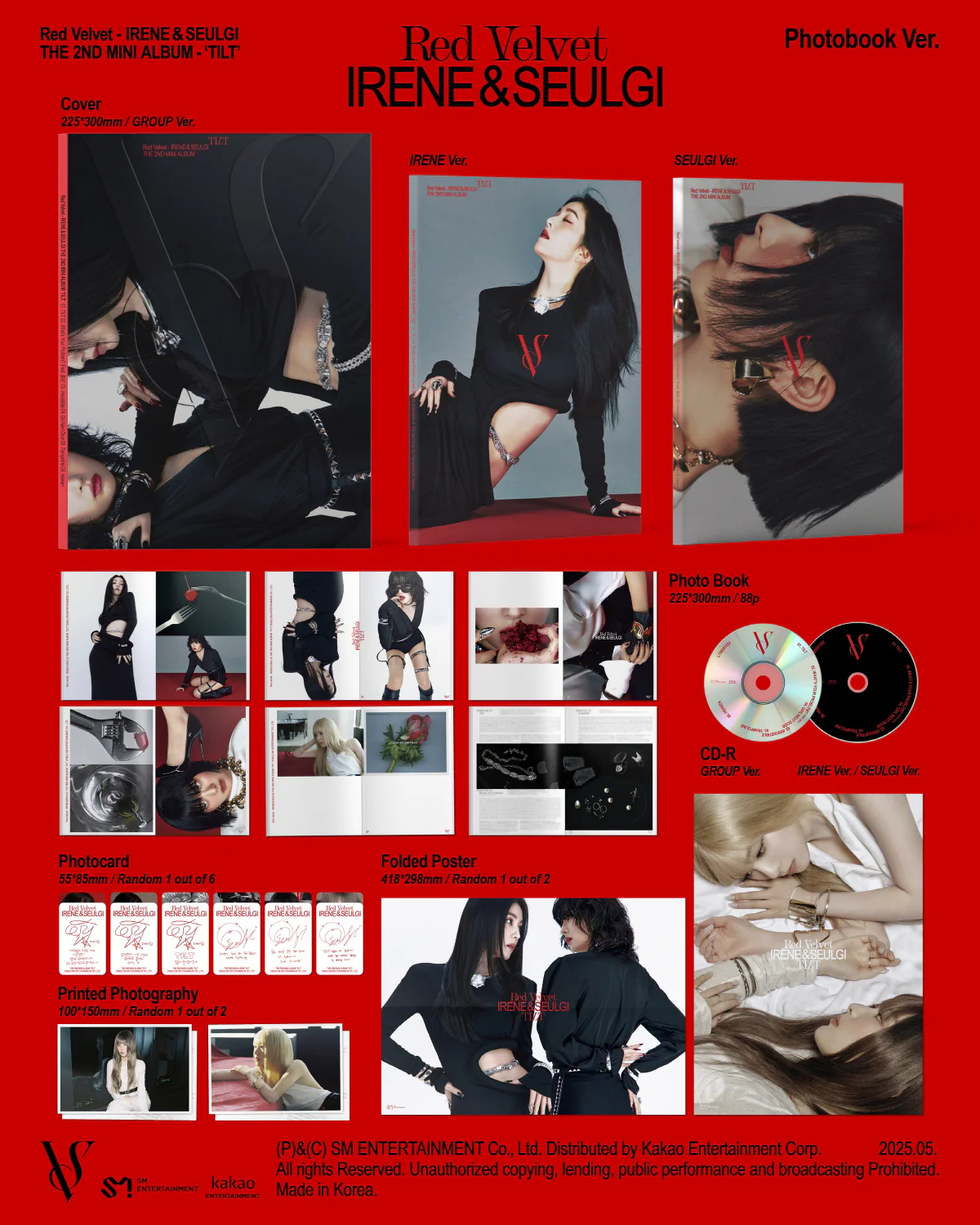 IRENE & SEULGI - 2nd Mini Album TILT [Photo Book Ver.] - Image 2