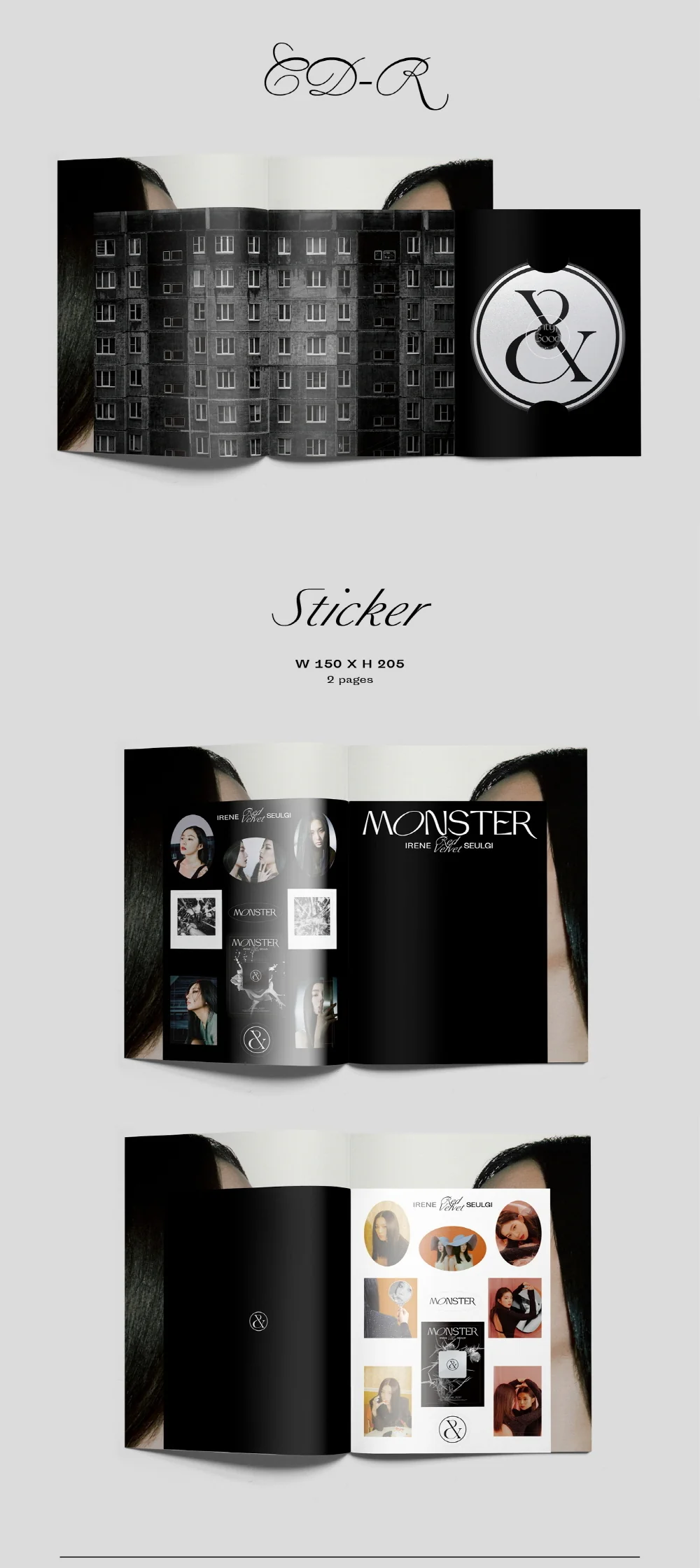 IRENE & SEULGI Red Velvet - Monster [Base Note ver.] (1st Mini Album) Album+Extra Photocards Set - Image 4