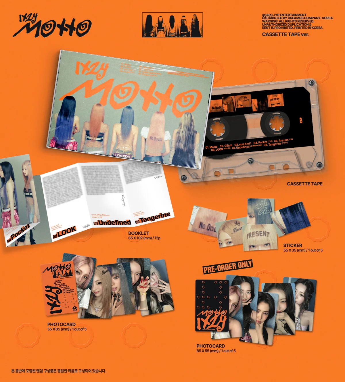 ITZY - 12th Mini Album Motto [CASSETTE TAPE Ver.] - Image 2