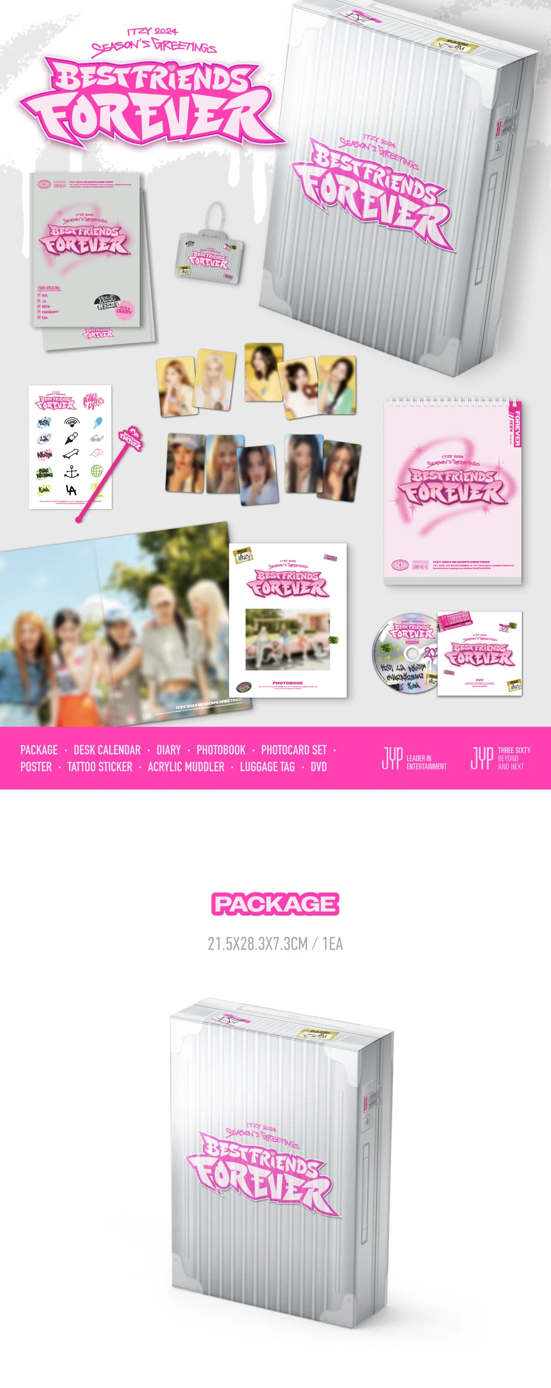 ITZY 2024 SEASON'S GREETINGS [2024 Best Friends Forever] - Image 2