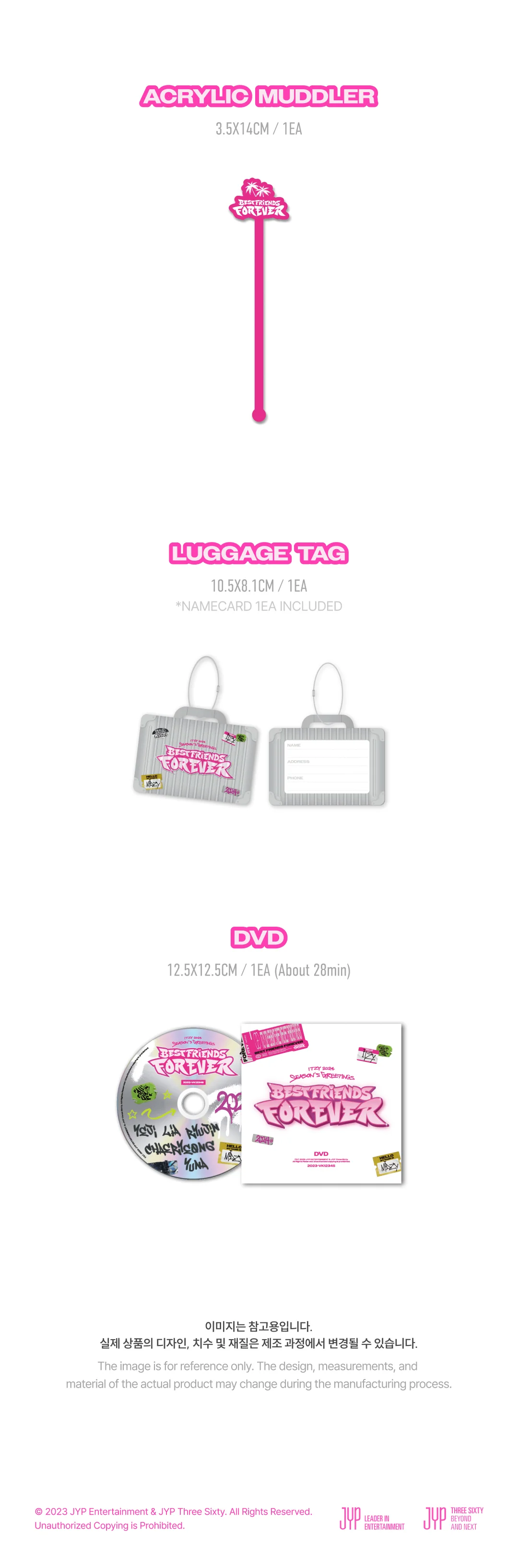 ITZY 2024 SEASON'S GREETINGS [2024 Best Friends Forever] - Image 5