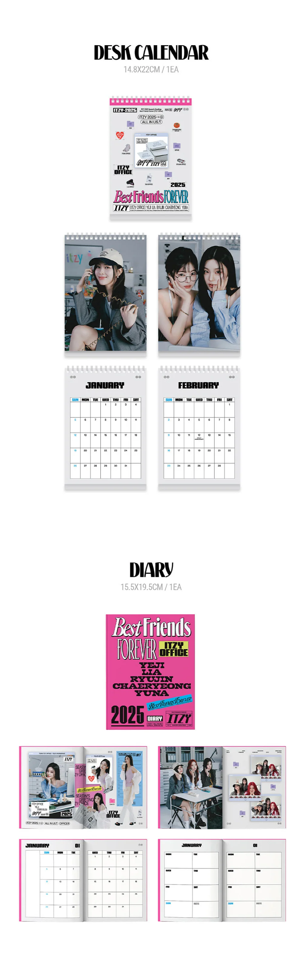 ITZY 2025 Season's Greetings [Best Friends Forever] - Image 3