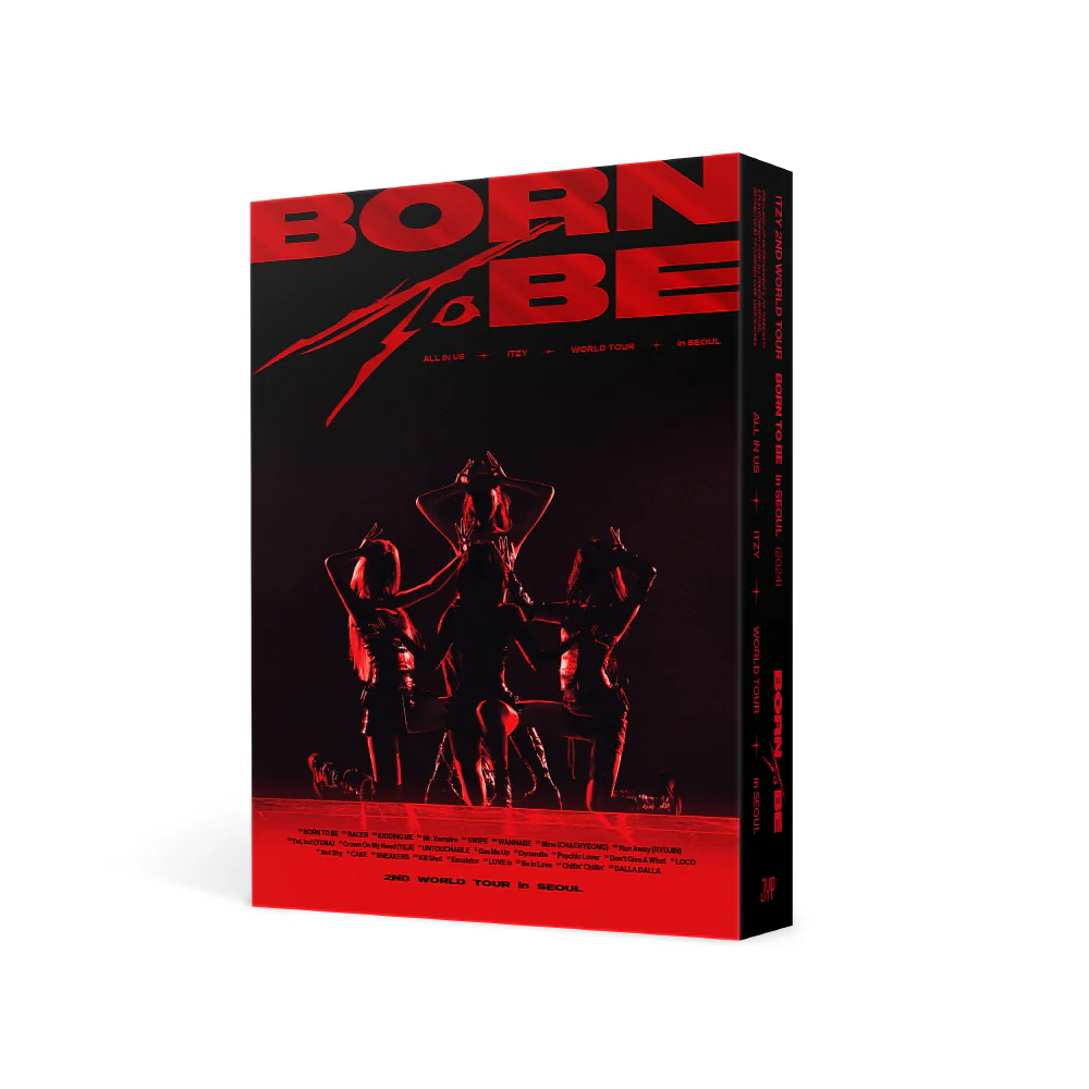 ITZY 2ND WORLD TOUR [BORN TO BE] in SEOUL DVD