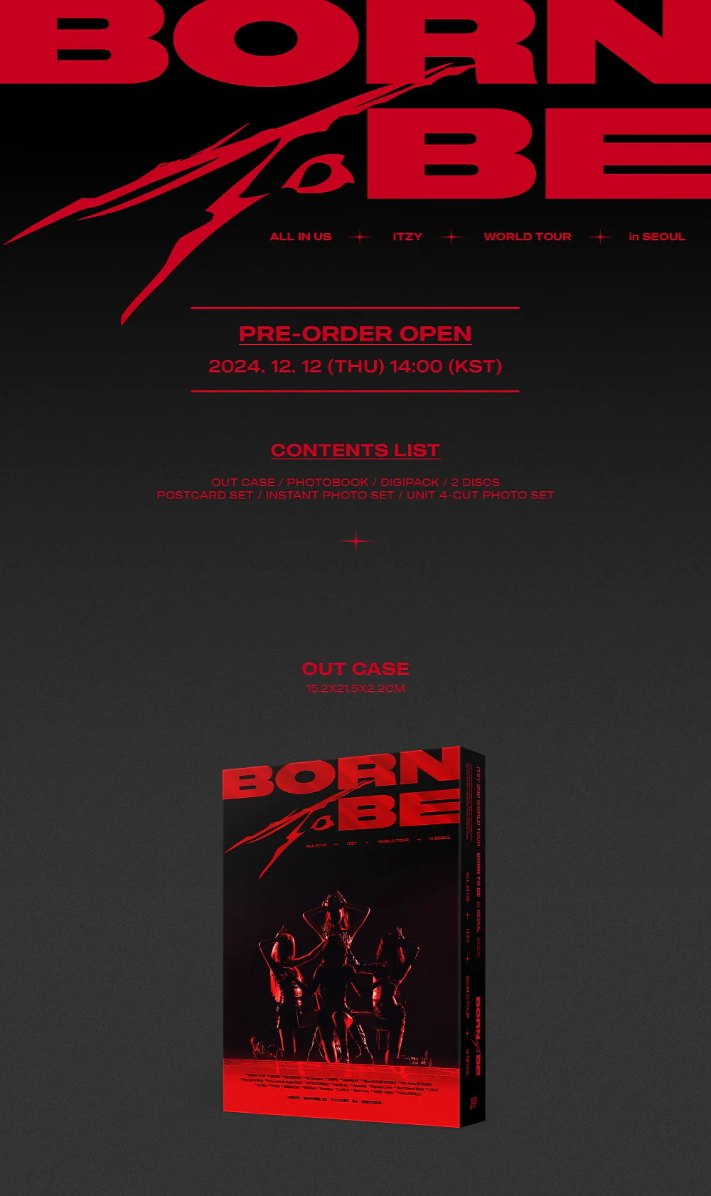 ITZY 2ND WORLD TOUR [BORN TO BE] in SEOUL DVD - Image 2