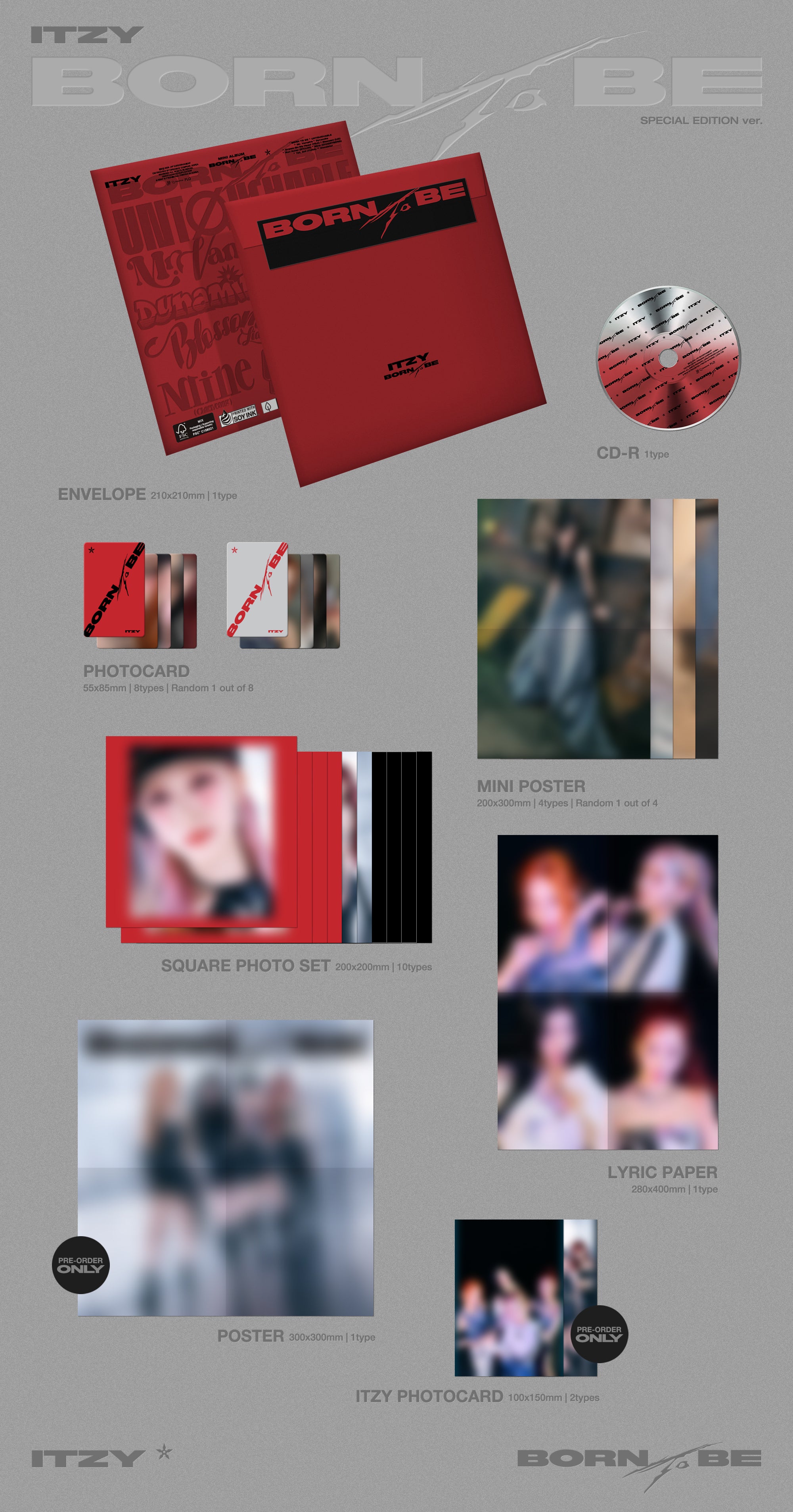 ITZY - BORN TO BE SPECIAL EDITION [UNTOUCHABLE Ver.] - Image 2