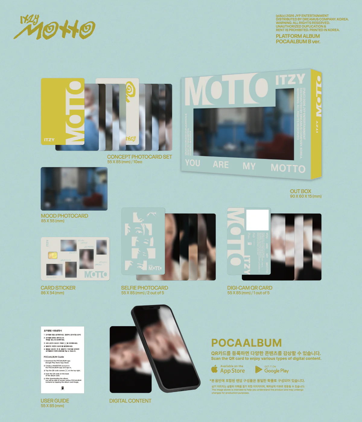 ITZY - Motto [POCAALBUM Ver.] 12th Mini Album - Image 3