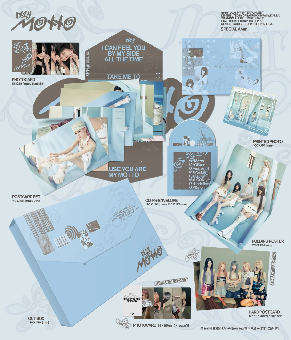 ITZY - Motto [SPECIAL Ver.] 12th Mini Album+Pre-Order Gift - Image 2