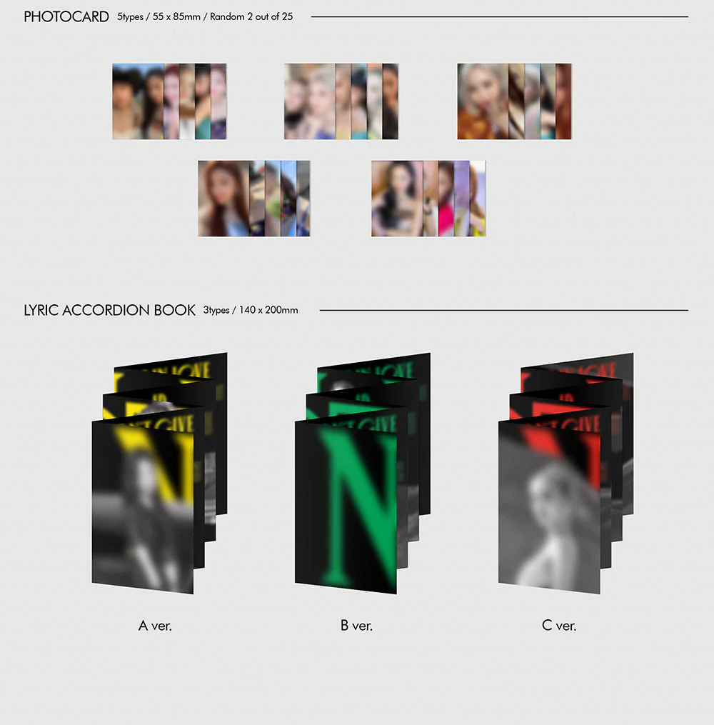 ITZY - 3rd Mini Album NOT SHY CD - Image 4