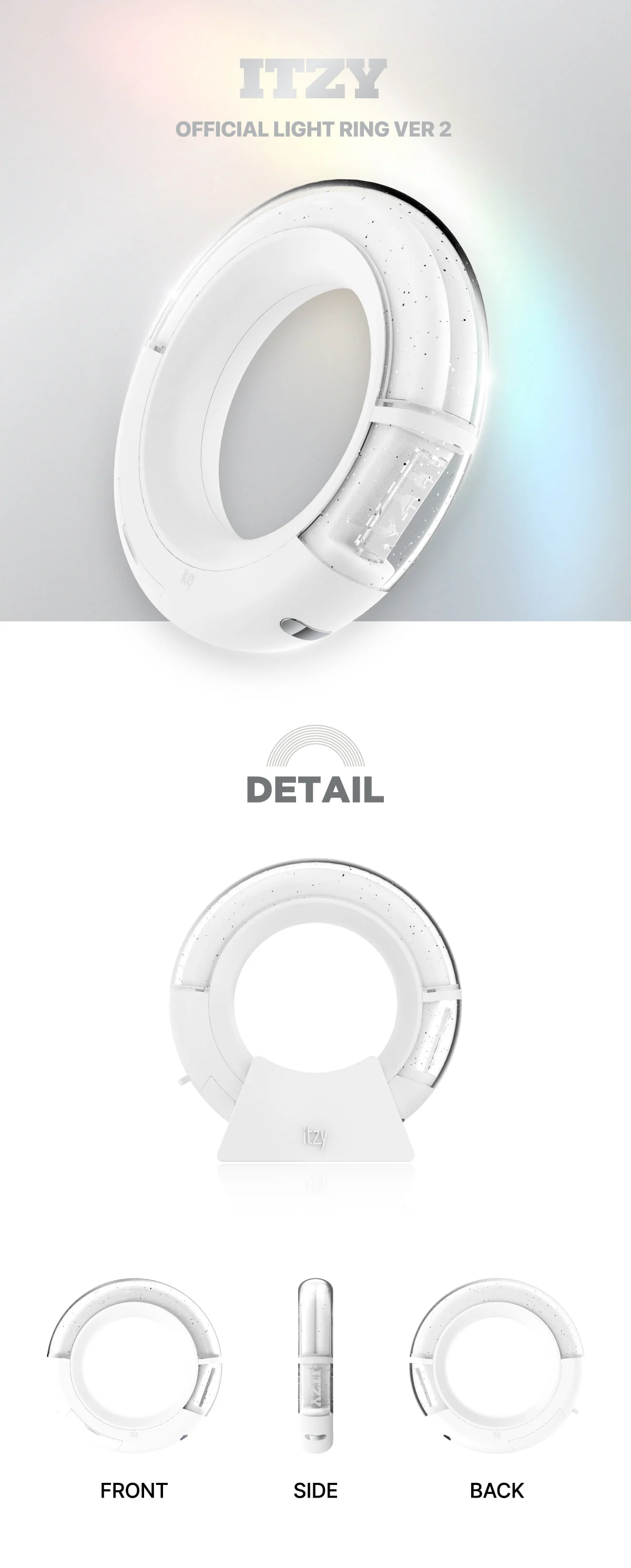 ITZY - OFFICIAL LIGHT RING FANLIGHT VER.2 - Image 2