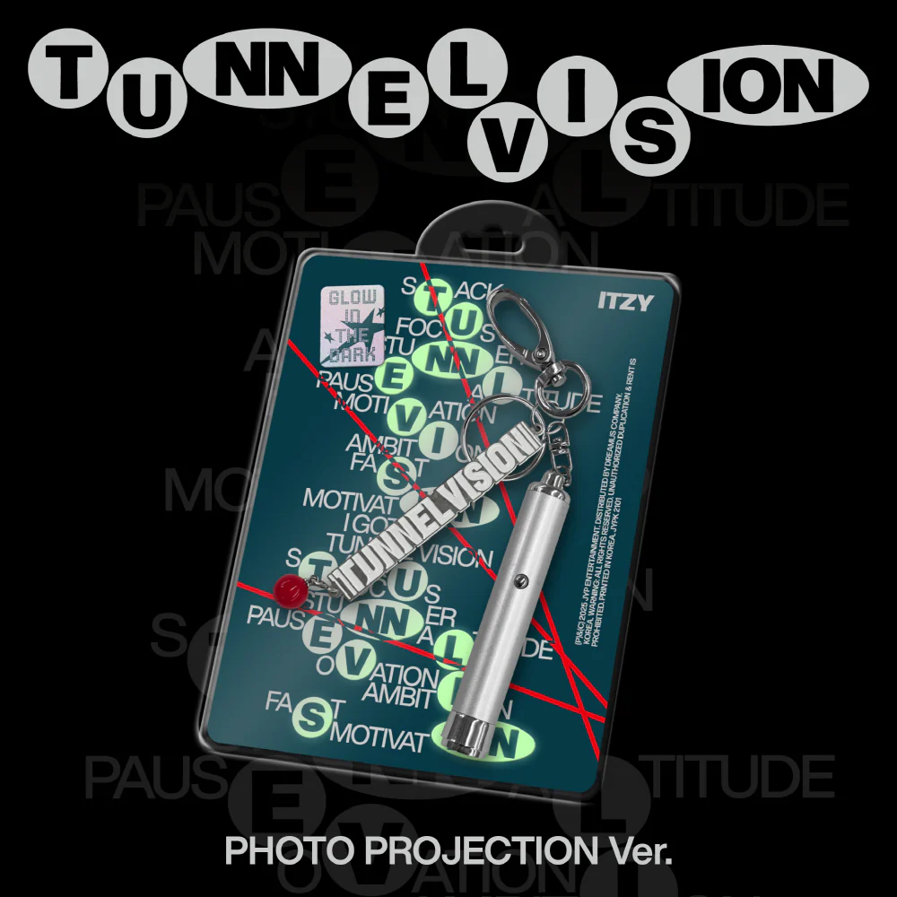 ITZY - TUNNEL VISION [Photo Projection Ver.] 11th Mini Album+Pre-Order Gift