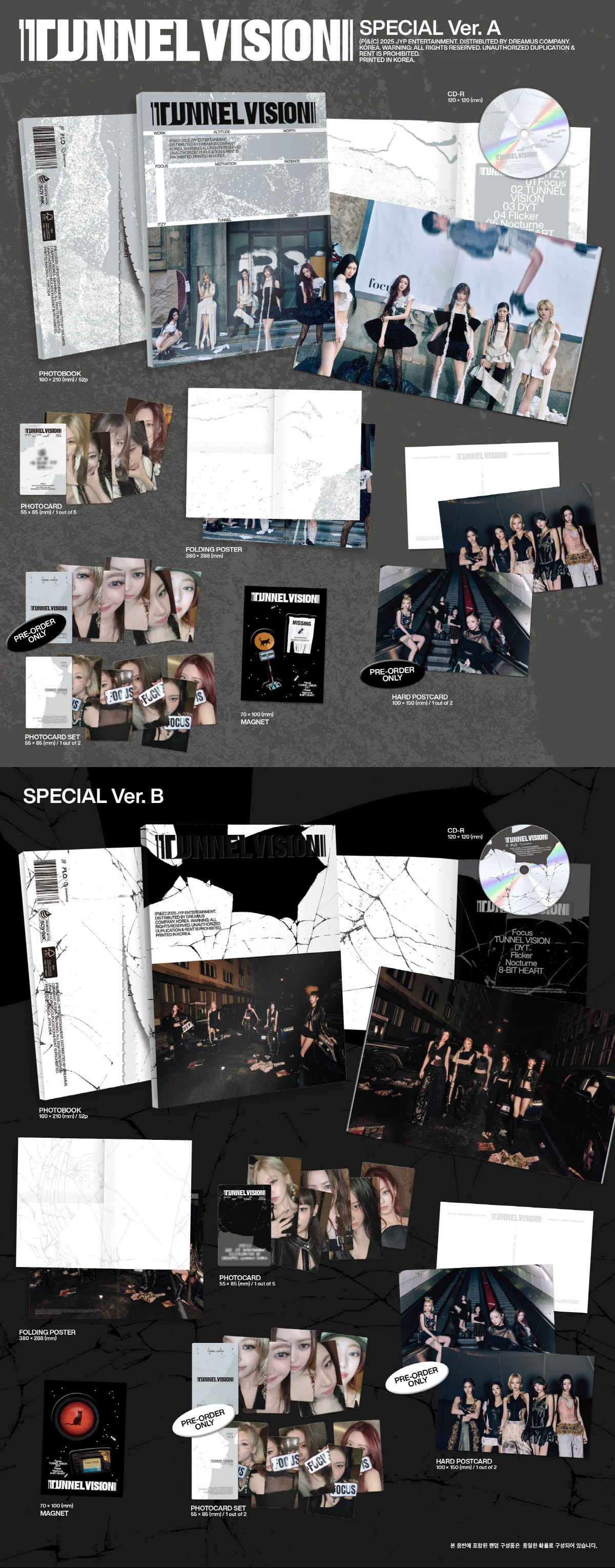 ITZY - TUNNEL VISION [SPECIAL Ver.] Album+Pre-Order Gift - Image 2