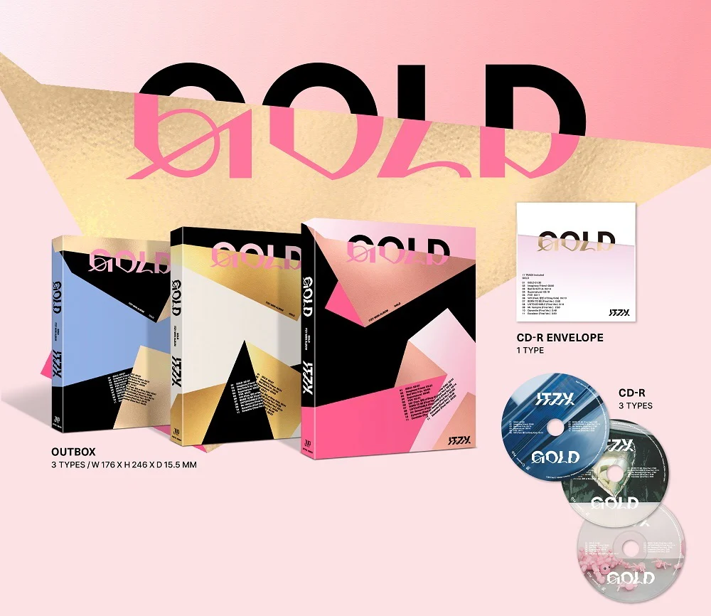 ITZY - Gold Album+Pre-Order Gift - Image 2