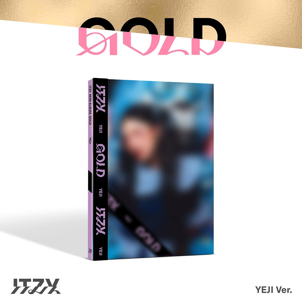 ITZY - Gold Digipack version CD+Pre-Order Gift+Extra Photocards Set - Image 7