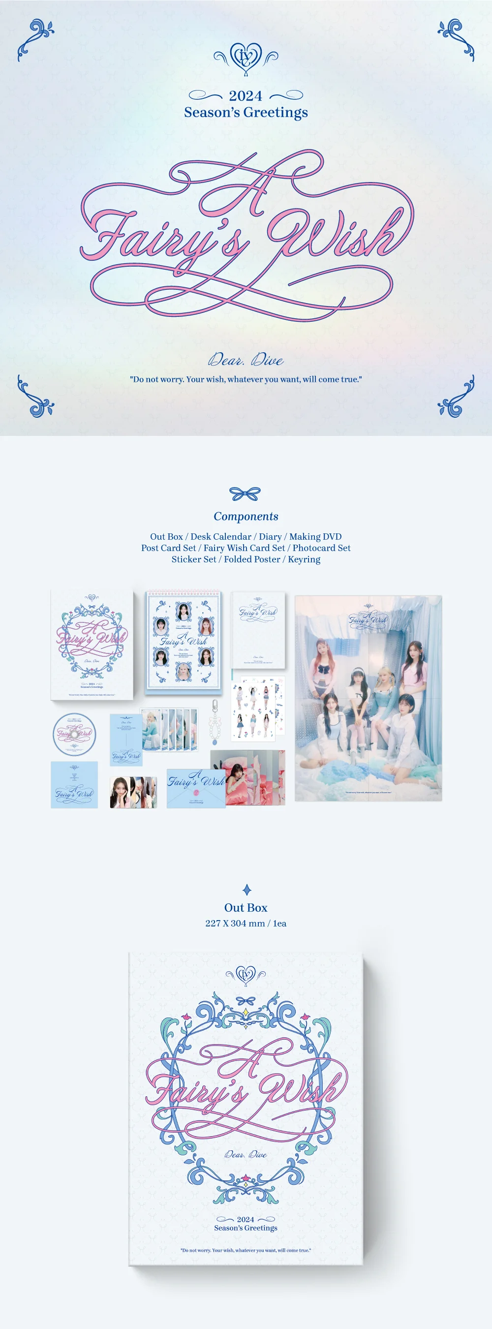 IVE - 2024 SEASON'S GREETINGS [A Fairy's Wish] - Image 2