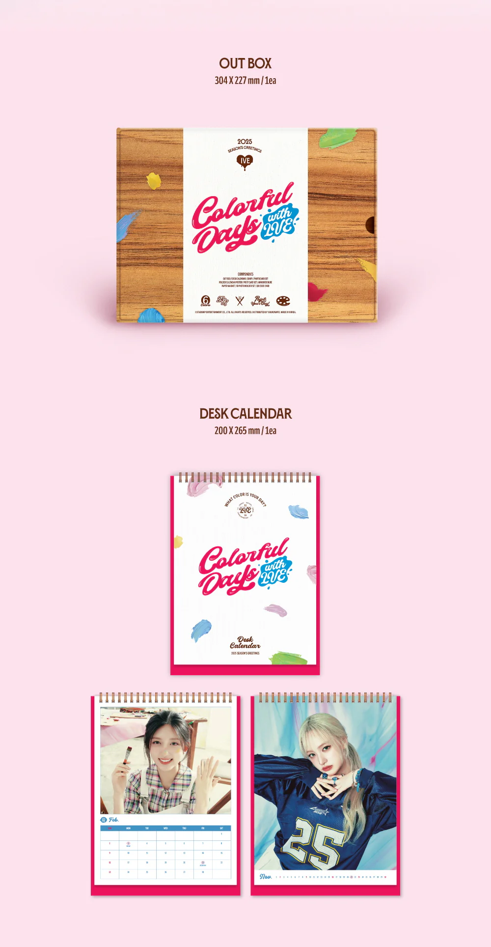 IVE 2025 SEASON'S GREETINGS [Colorful Days with IVE] - Image 3