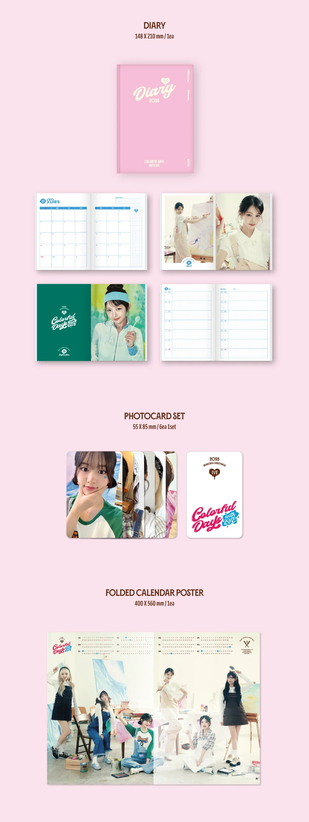 IVE 2025 SEASON'S GREETINGS [Colorful Days with IVE] - Image 4